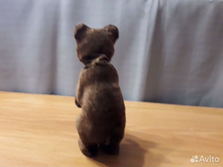 Медведь заводной плюшевый 60х годов СССР