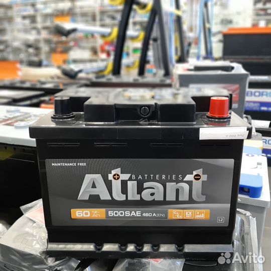 Аккумулятор 60 Ач на Гранту, Приору, Поло