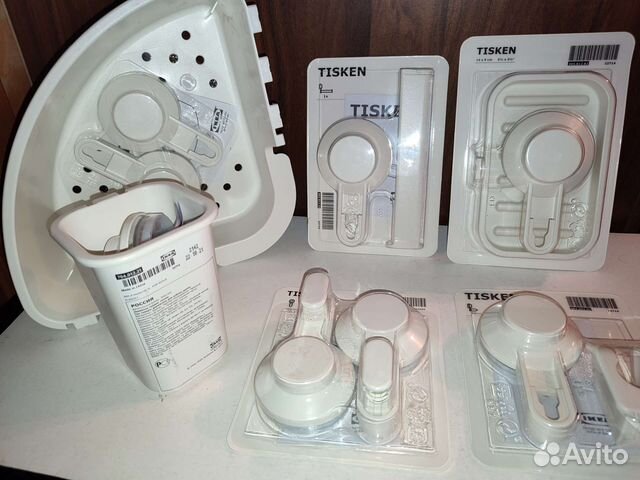 Икеа Тискен-серия для ванной-крючки и другое