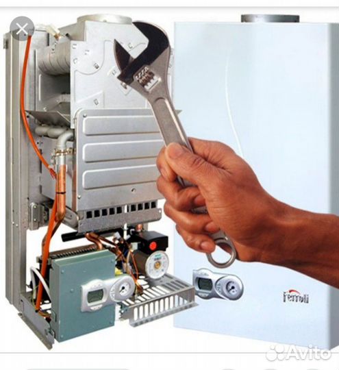 Ремонт газовых котлов, колонок, плит, промывка теп