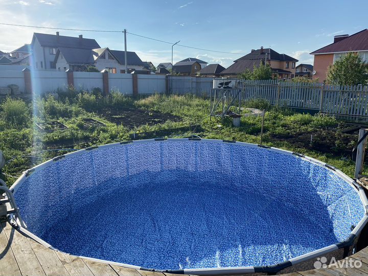 Каркасный бассейн 4.57х1.22