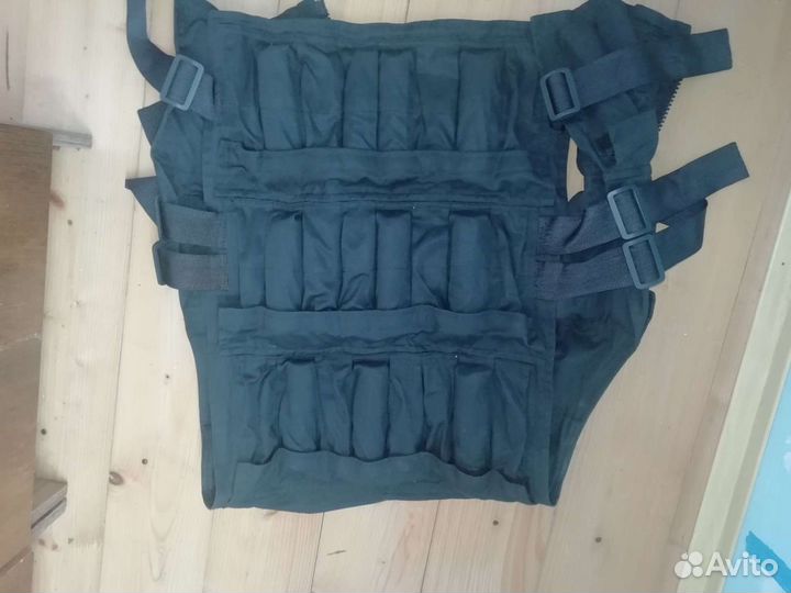 Жилет утяжелитель с грузом