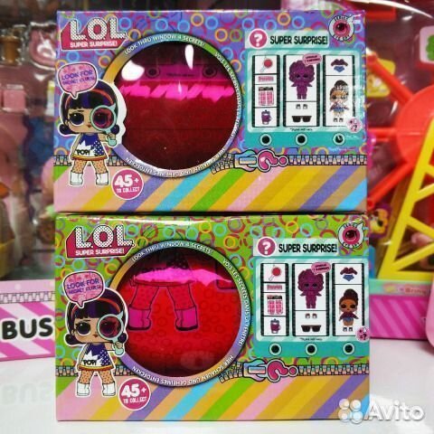Лол Сюрприз в капсуле кукла в парике