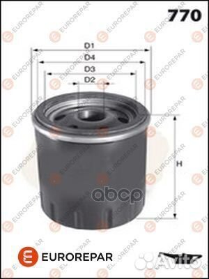 Фильтр масляный E149132 eurorepar