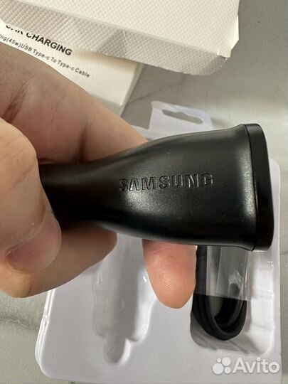 Авто зарядка samsung 45w