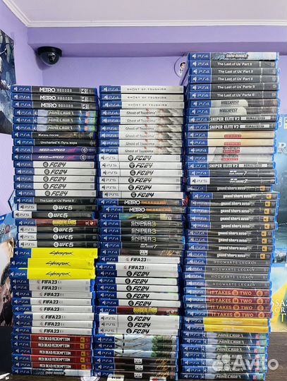Игры для PlayStation 4 5 диски