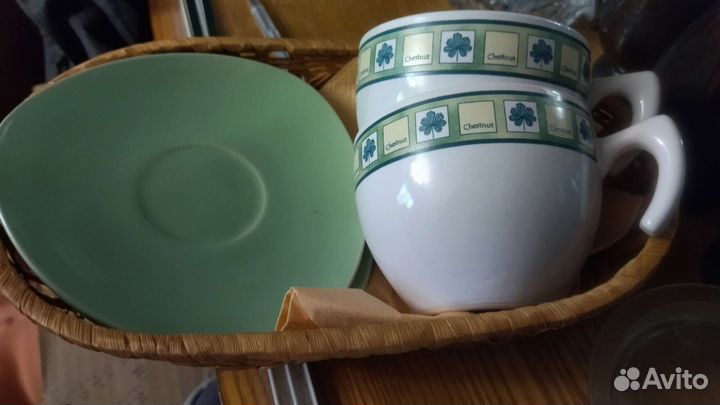 Набор 2 чашки с блюдцами