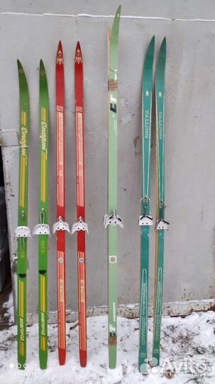 Лыжи деревянные СССР