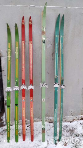 Лыжи деревянные СССР