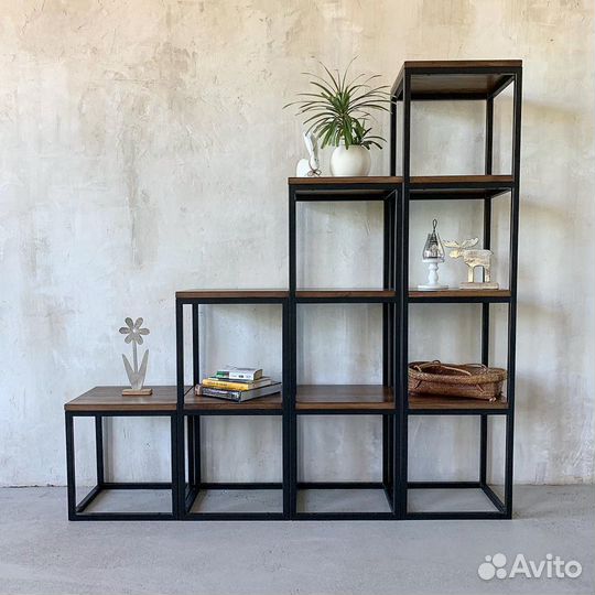 Полка под цветы лофт