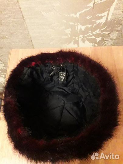 Шапка норковая