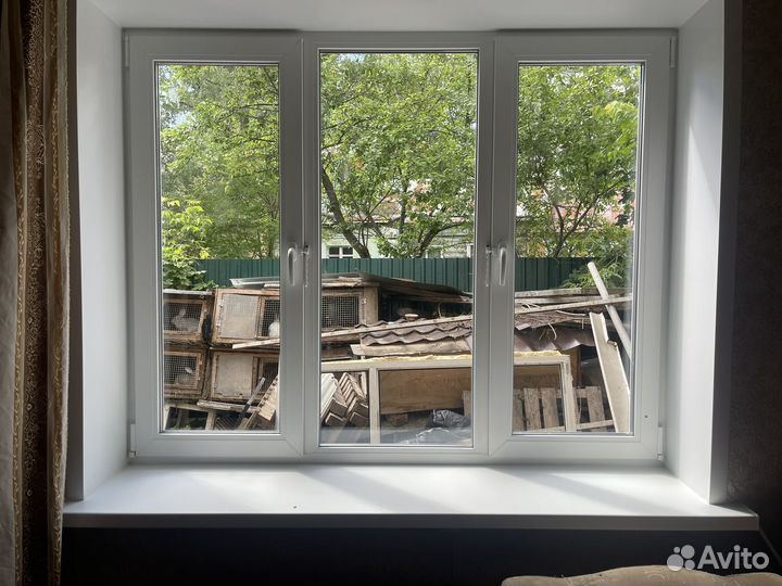 Установка окон пвх, холодное остекление, отделка