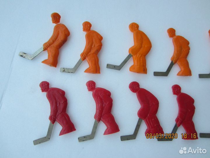 Хоккей СССР - 11 хоккеистов и шайба