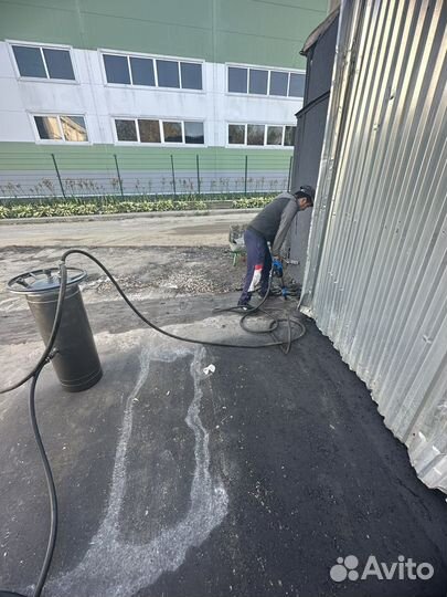 Аренда компрессора с отбойными молотками