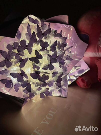 Букет из бабочек