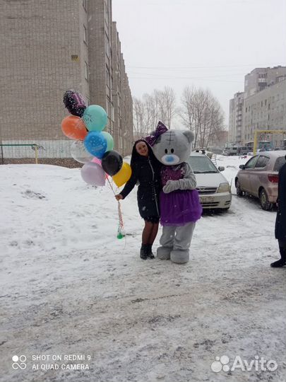 Мишка тедди на праздник