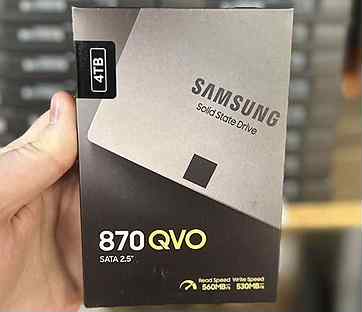Новые Samsung 870 QVO 4000 Гб