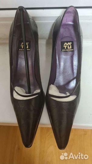 Туфли женские кожа 37,5 размер