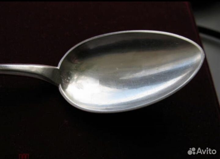 Серебряная столовая ложка