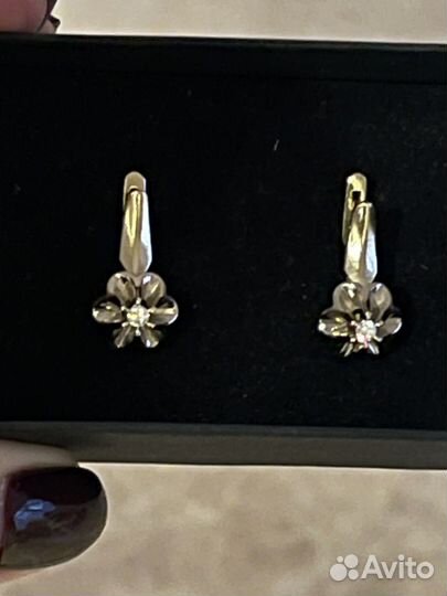 Серьги с бриллиантами
