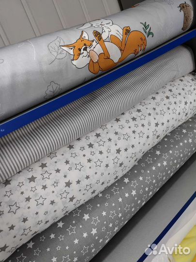 Бязь ширина 150см ткань на Отрез хлопок рукоделие