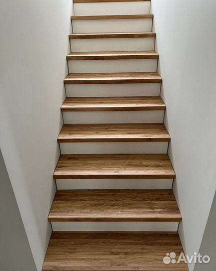 Металлическая лестница под обшивку Арт. зк11