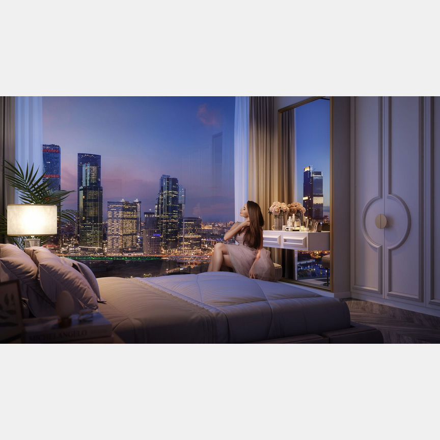 1-к. квартира, 56,6 м², 13/46 эт.