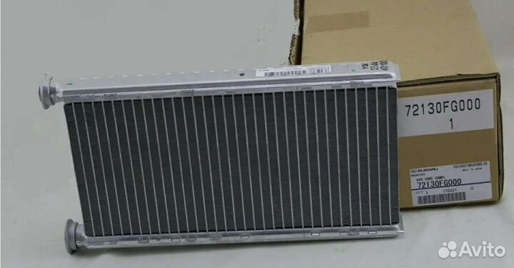 Радиатор печки subaru forester, impreza