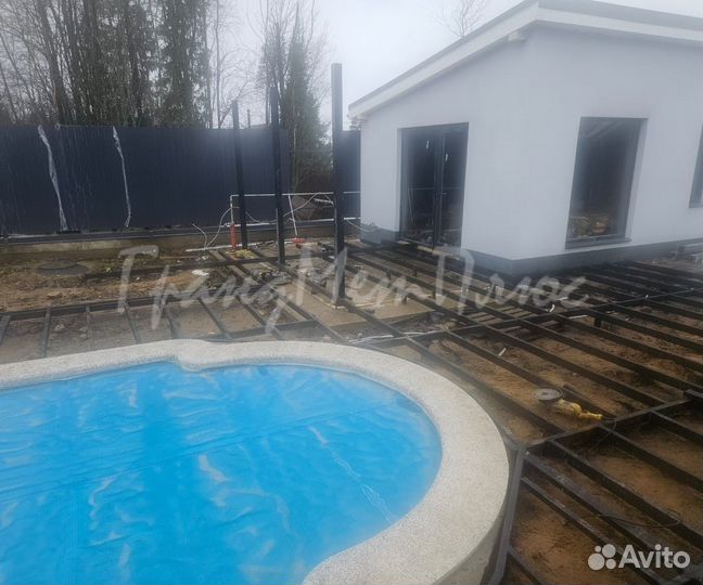 Терраса металлическая