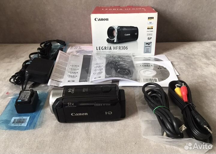 Видеокамера Canon Legria HF R306