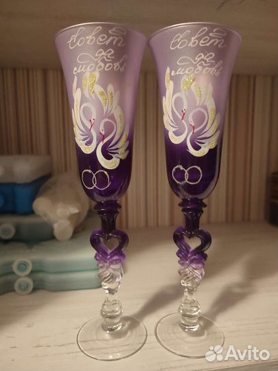 Свадебные бокалы