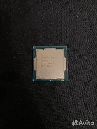 Процессор Intel core i5 7500