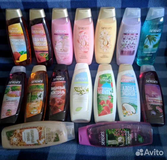 Avon гель для душа старый и новый дизайн