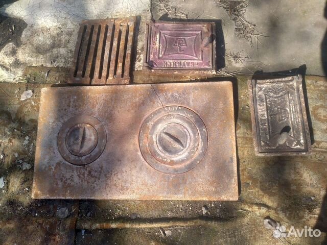 Плита печная чугунная