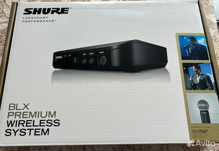 Радио-микрофон BLX24/SM58 M17(662-686 MHZ)