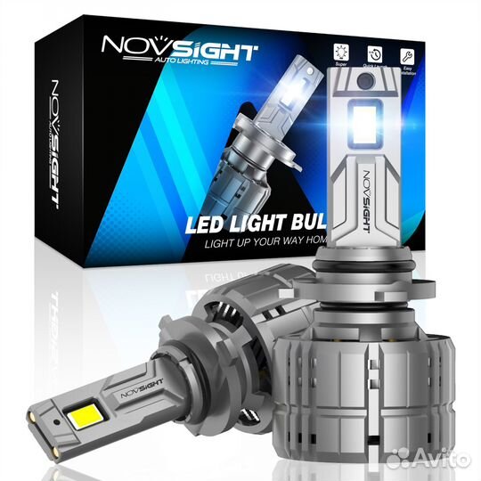 Сверх яркие светодиоды Novsight N60 6500k, комплек