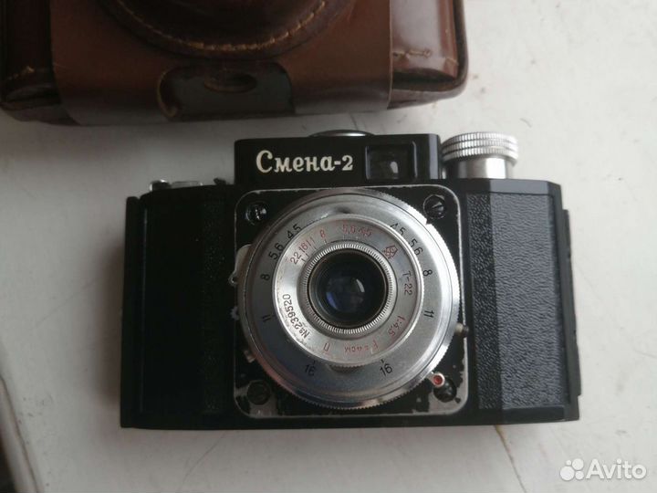 Фотоаппараты Смена-2 и 8м