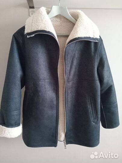 Дубленка женская осень/теплая зима новая