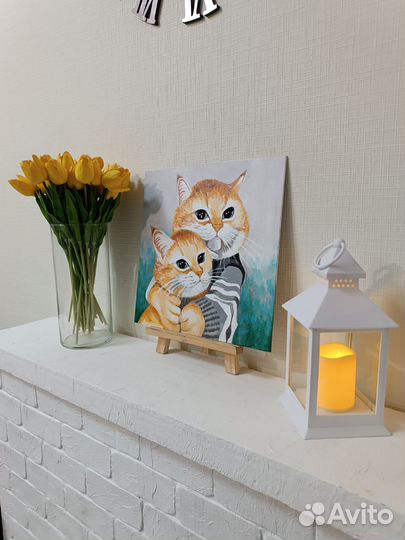 Картина акрилом 