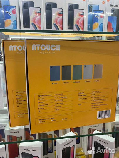 Планшет Atouch x19 pro 8/256gb новый