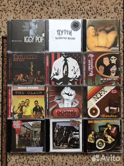 Сд диски, CD Disc, Punk, Rockabilly