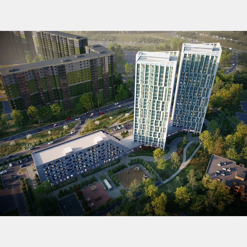 3-к. квартира, 65 м², 19/25 эт.