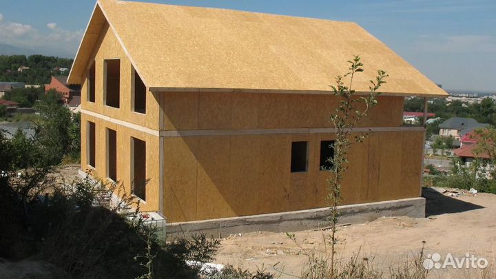 Бригады на сборку Каркасно-панельных и сип домов