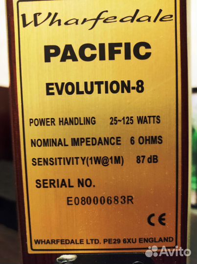 Полочная акустика Wharfedale Pacific Evolution 8