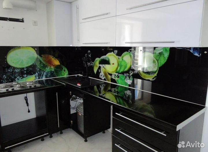 Защитное стекло на кухонный фартук