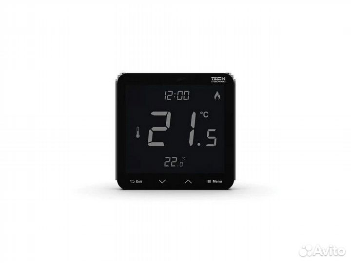 Терморегулятор Tech R-9S Plus c датчиком влажности