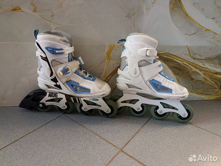 Роликовые коньки RE:action H706W, 41 размер