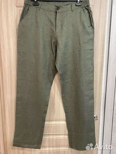 Брюки льняные Loro Piana 58 размер