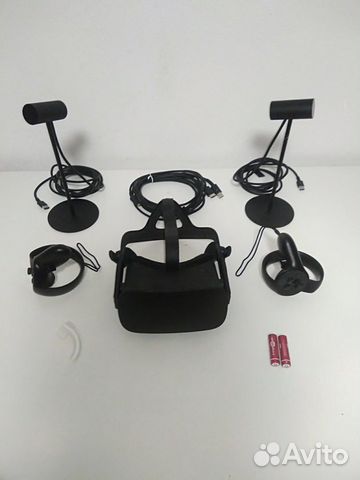 Oculus rift cv1 + аккумуляторы + защита кабеля