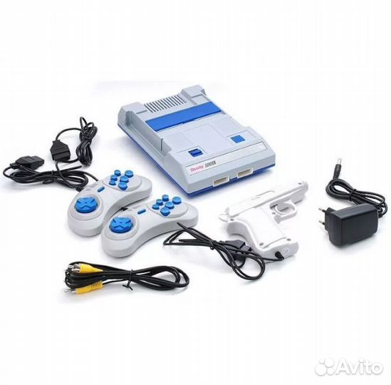 Dendy Junior 195 игр + световой пистолет